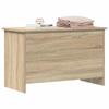 Storage Box Sonoma Oak 80 X 40 X 50 Cm Engineered Wood