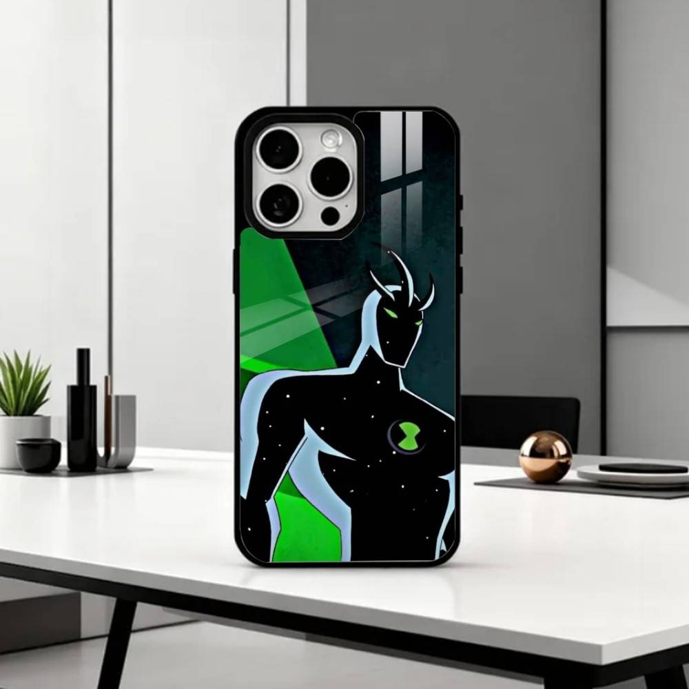 

Бен 10 Эпическая Битва Чехол Для Телефона Для iPhone17,16,15,14,13,12,11 Plus,Pro Max Магнитный Для Magsafe Беспроводной Зарядки iPhone17Pro