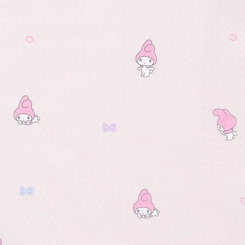 Sanrio Kids Quilt Pajamas My Melody 140cm 100% Cotton Long Sleeve Top and Bottom Set 237531