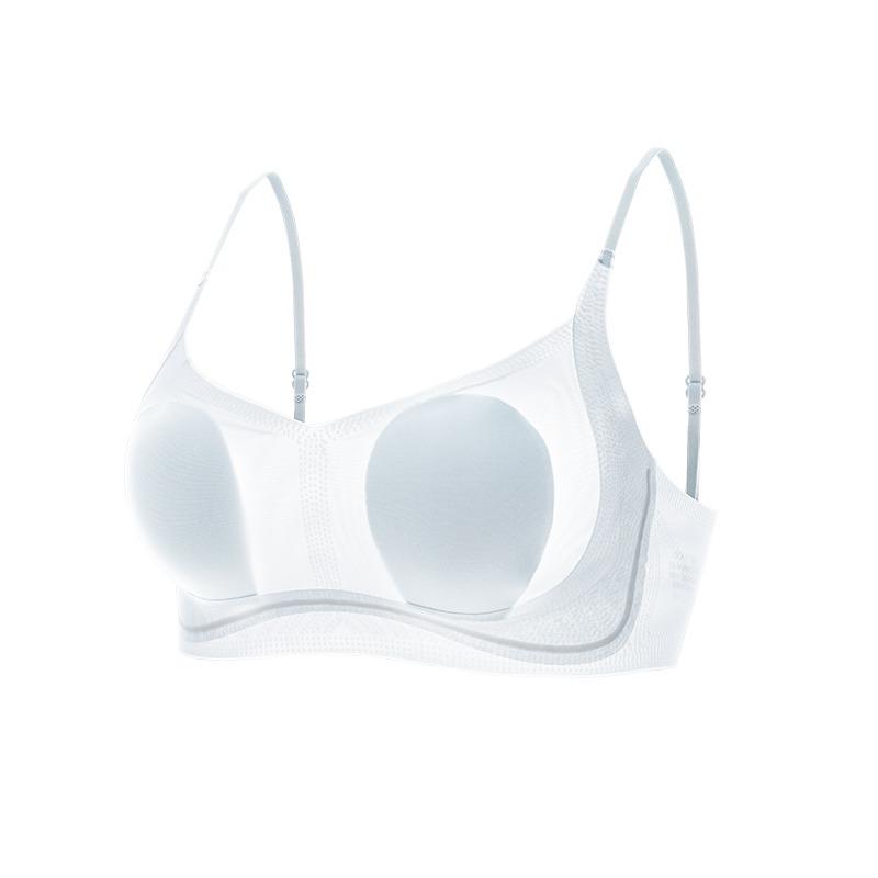 

Sheer Mesh U Back Wireless Comfort Bra M синий