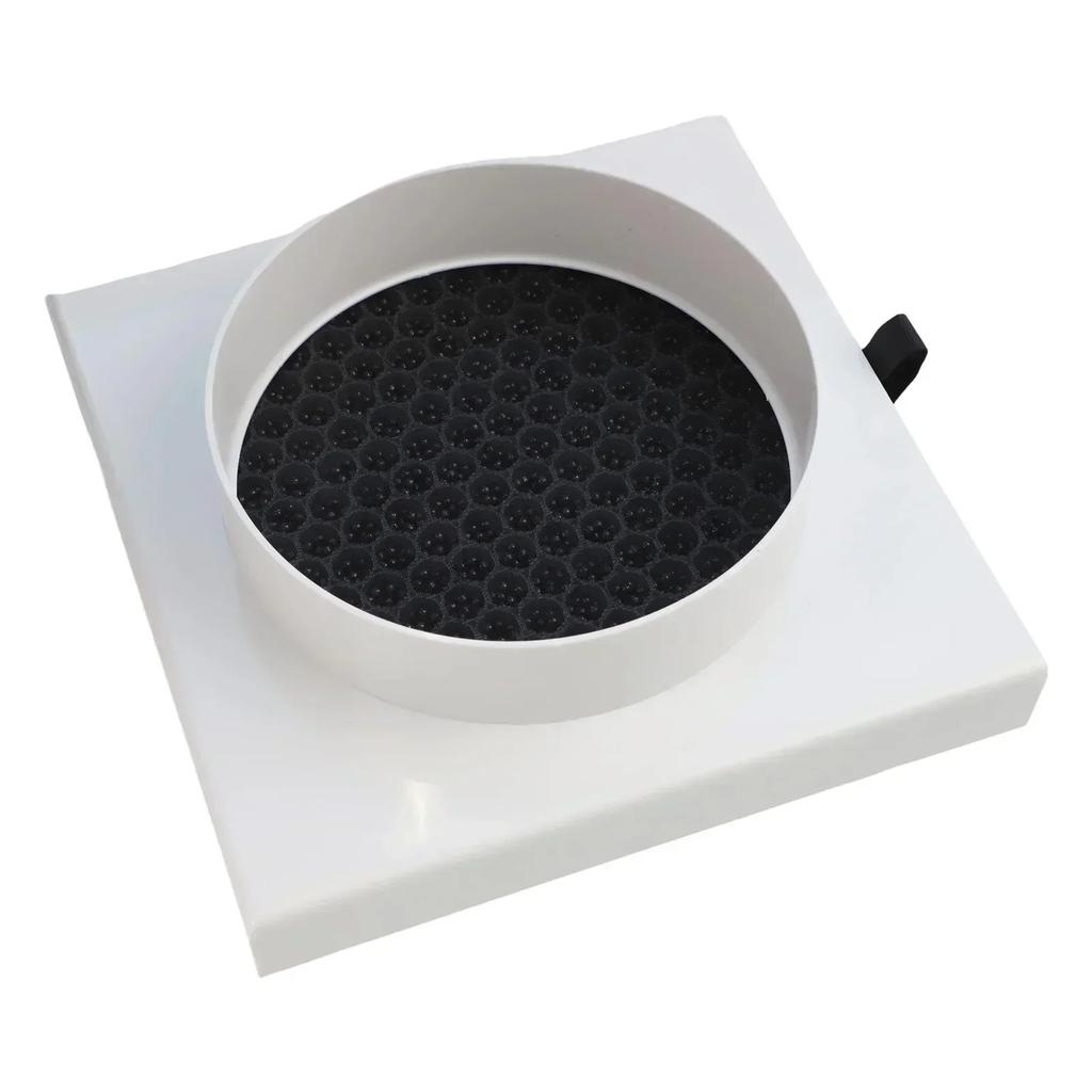 160mm HEPA Duct Filter Versatile Duct Air Filter Filtration System Air Quality Filter Versatile Compatibility With Pipes
