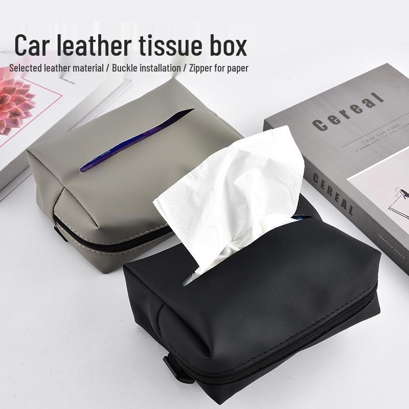 Car Armrest Tissue Holder for Rear Seat