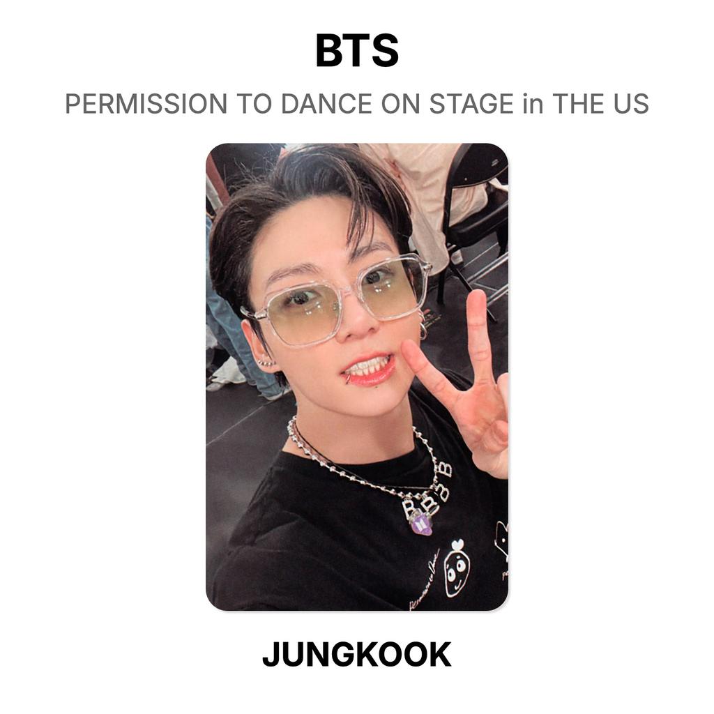 BTS ABD'de SAHNEDE DANS ETME İZNİ Resmi Fotoğraf Kartı