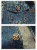 2025 Men’s Slim Fit Denim Vest - Korean Style Sleeveless Waistcoat for Spring & Autumn in Large Size