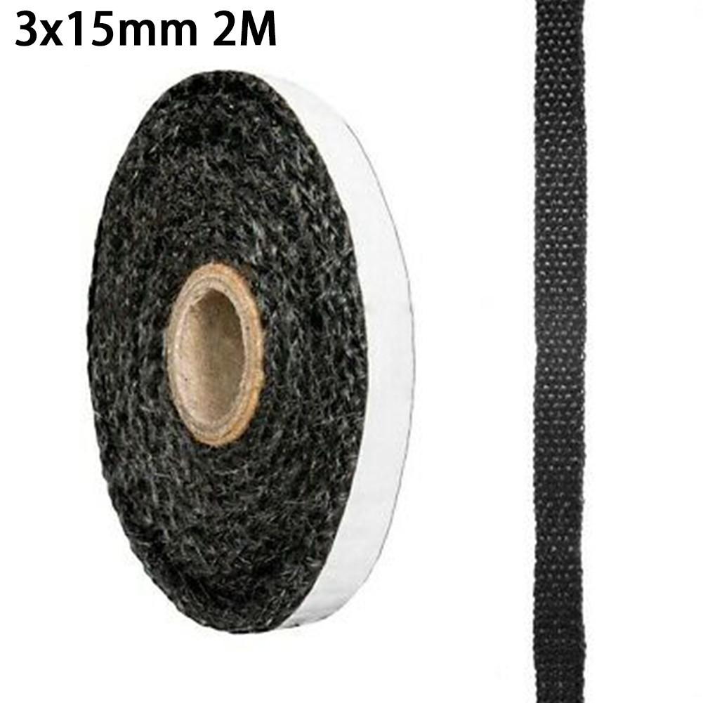 Premium Black Stove Rope Resistant To Thermal Shock for Kiln Seals