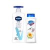Vaseline Sensitive Skin Body Lotion & Honeysuckle Shower Gel Set