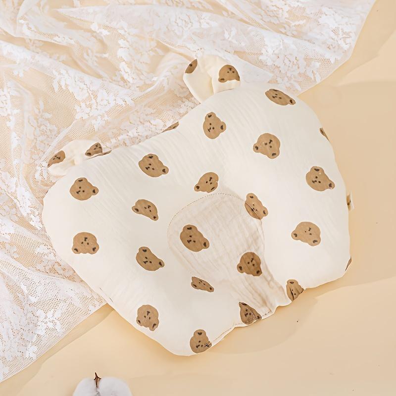 U-Shaped Ear Cartoon Design Sleeping Pad for Baby- Soft Plush Polyester Bed, Deep Sleeping Accessory for Baby