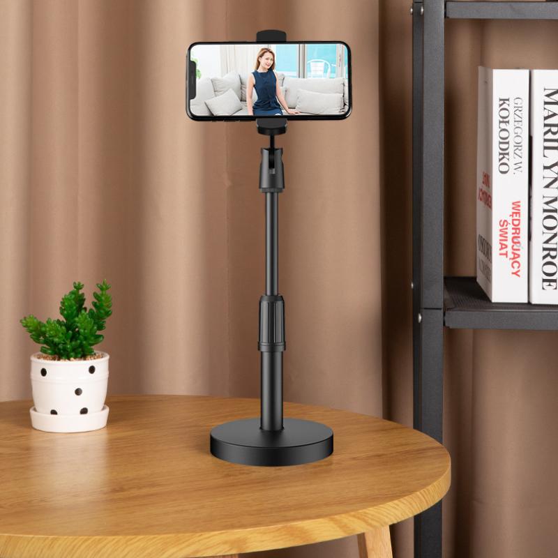 1Pc Mobile Phone Desktop Bracket Adjustable Lifting Lazy Mobile Phone Holder Countertop Teacher Online Class Teaching Photo Live Shooting