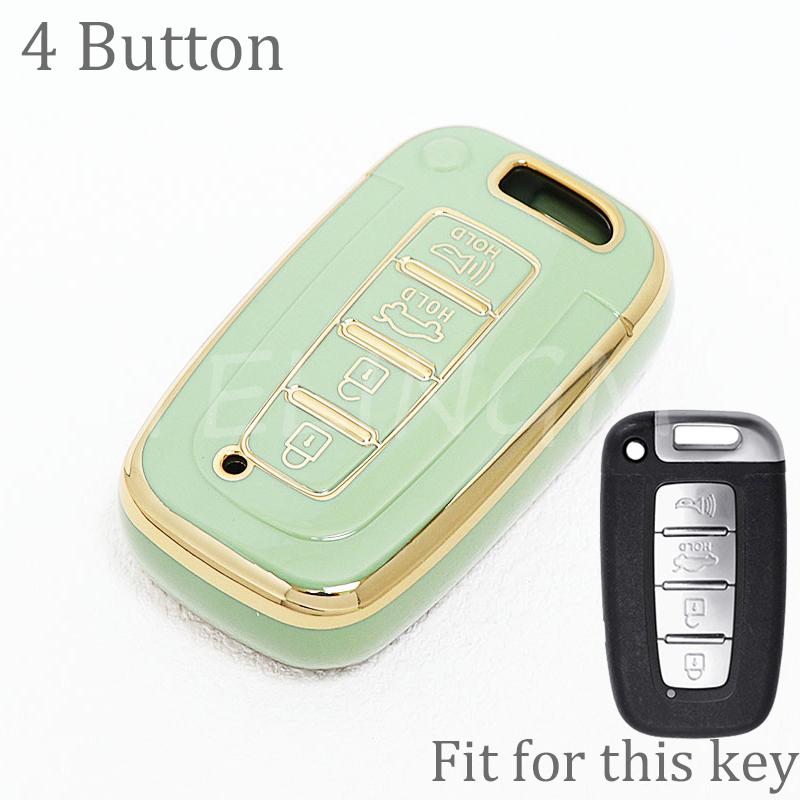 Car Remote Key Case Cover For Hyundai Solaris Hb20 Veloster Sr Ix35 Accent Elantra I30 For Kia Rio Forte K2 K3 K5 Sportage Tpu