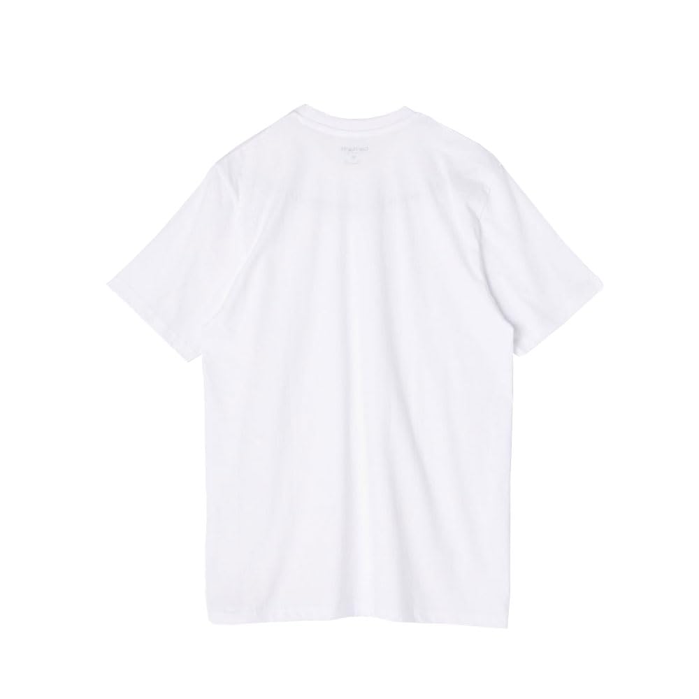 Carhartt WIP Standard Crew Neck Tee Size S 2-Pack, White, [Used]