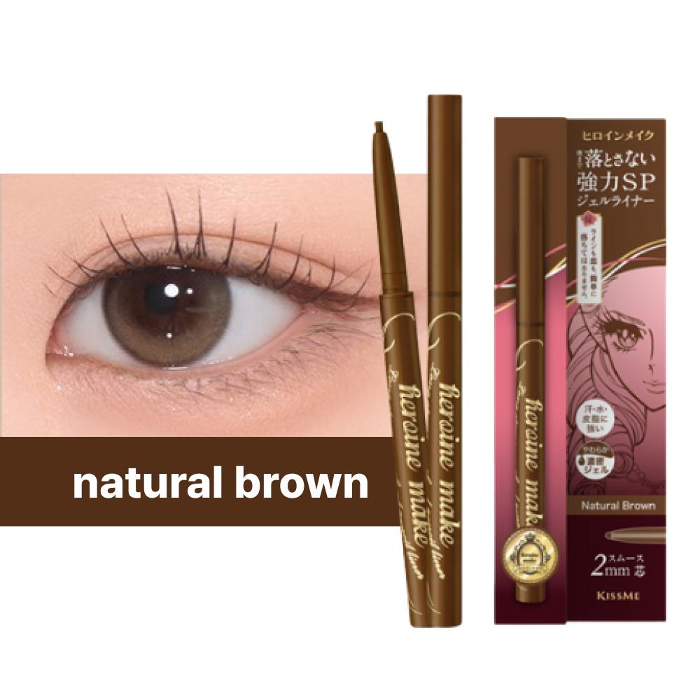 1+1 Long Stay Smooth Gel Pencil Liner(Matt black) 2mm - water proof