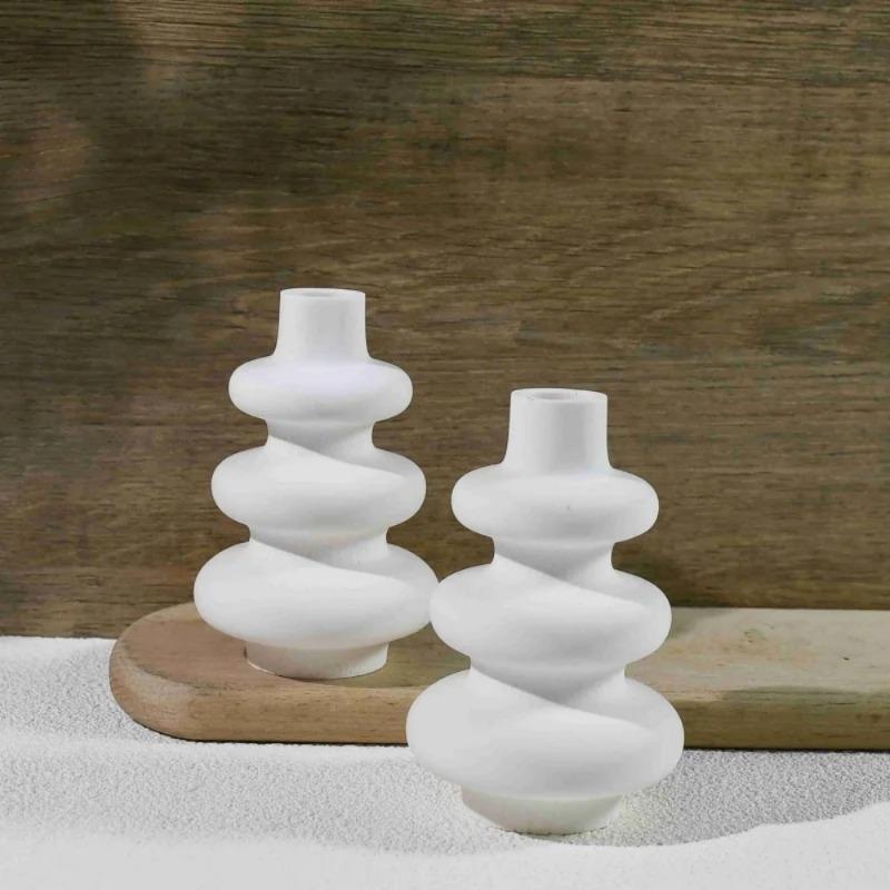 1pc Plaster Cement Resin Mold, Handicrafts Irregular Vase Silicone Mold, DIY Vase Tool