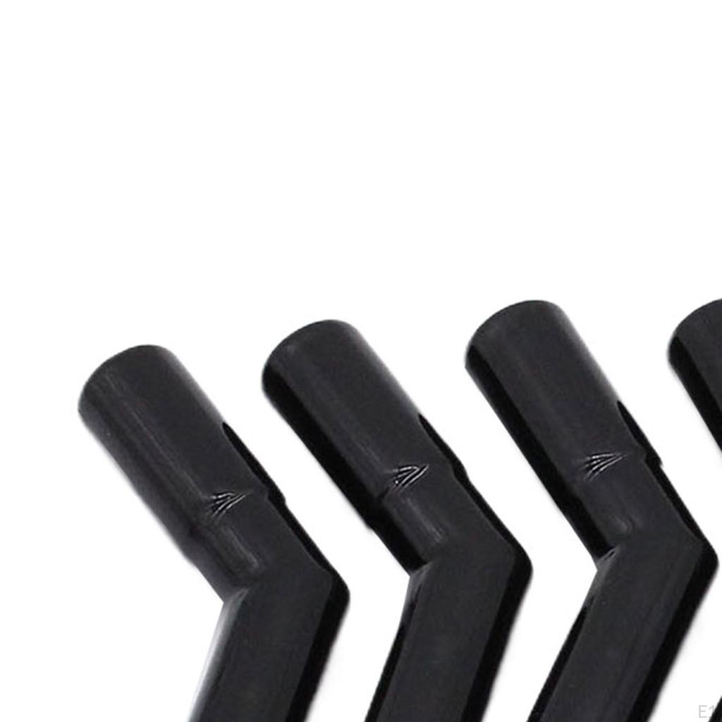 8x Ceramic Spark Plug Boot Kit 45 Degree Straight Easy Installation Assembly