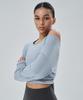 CITYBREEZE ACTIVE Active Airy Long Sleeve Cover-Up_Sky Blue