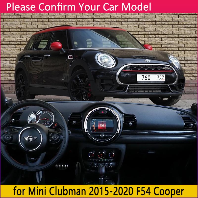 for Mini Cooper Clubman 2015 2016 2017 2018 F54 Anti-Slip Mat Dashboard Cover Pad Sunshade Dashmat Carpet Accessories