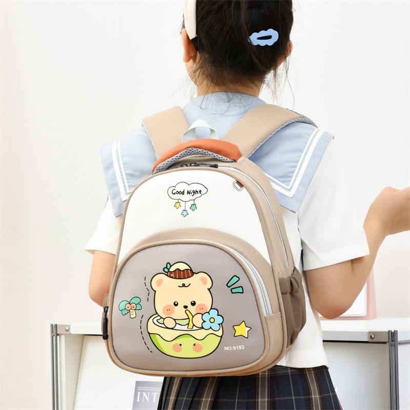 Cartoon Kindergarten Children's Schoolbag For Boys And Girls Lightweight Backpack