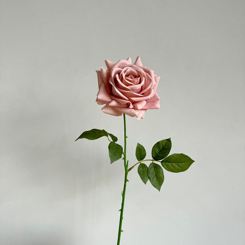 Luxury Realistic Touch Rose: Artificial Flower for Wedding, Living Room, or Dining Table Decor.