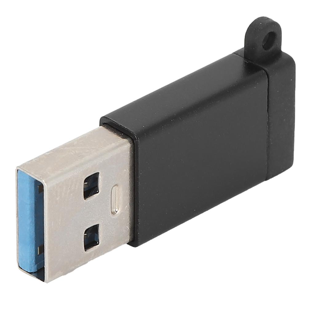 Adapter USB3.0 to TypeC USB C to USB OTG Plug Play Conversion Head for Data  (Black )