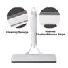 3 in 1 Glasreinigung mit Sprühflasche Wischlappen Duschwand Fenster Werkzeug Mehrzweck Auto Windschutzscheibenreiniger Waschzubehör