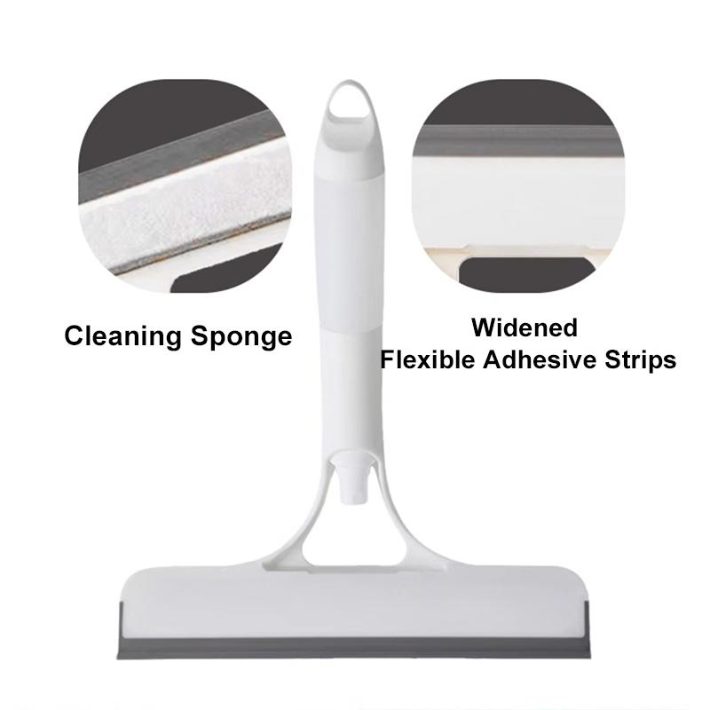 3 in 1 Glasreinigung mit Sprühflasche Wischlappen Duschwand Fenster Werkzeug Mehrzweck Auto Windschutzscheibenreiniger Waschzubehör