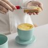 With Lid French Butter Crock Ceramic Butter Storage Container Kitchen Gadgets Butter Keeper  Bread