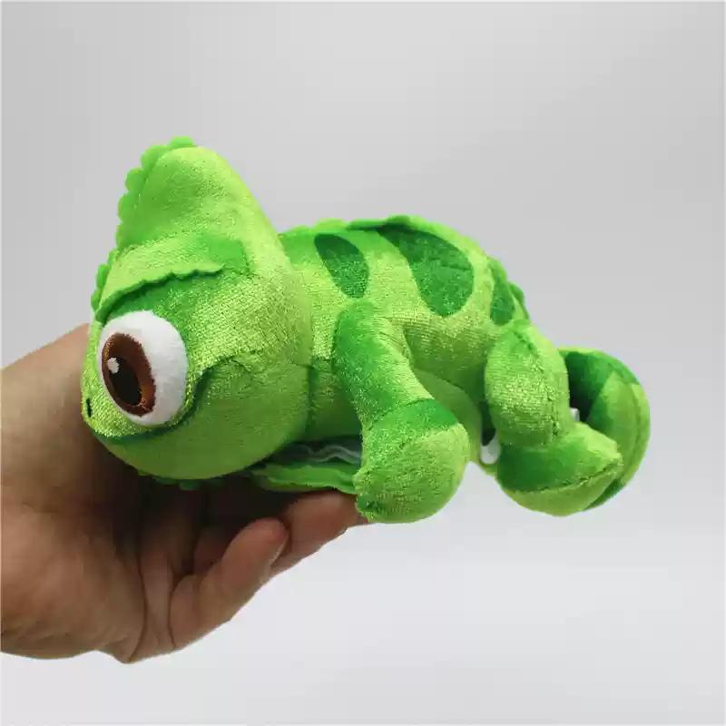 Pascal Rapunzel Chameleon Plush Dolls 15cm Pascal Animal Plush Doll Pascal Rapunzel Shoulder Plush Toys Kids Gifts 15 cm