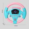 Flash/Music/Sound Eletric Simulation Steering Wheel Toy Educational Stroller Steering Wheel