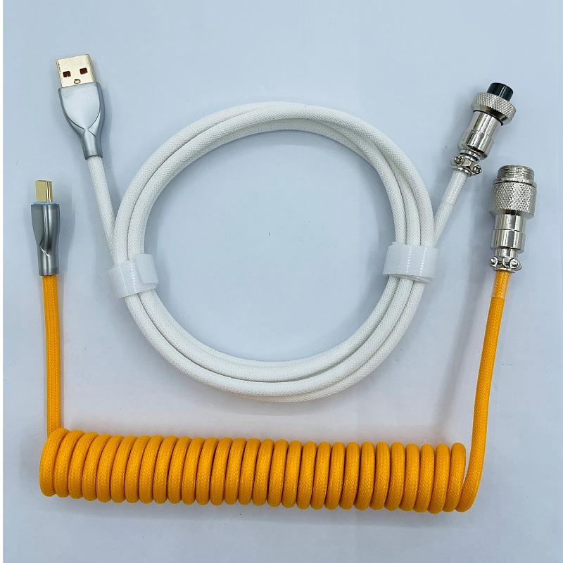 Custom USB 8K Mechanical Keyboard Cable with Magnetic Switch and Aviation Connector for Gaming