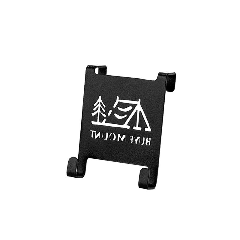 1 Piece Outdoor Burner Gas Tank Hook Portable Table Storage Hook Camping Butane Gas Tank Snap-On Table Camping Hook