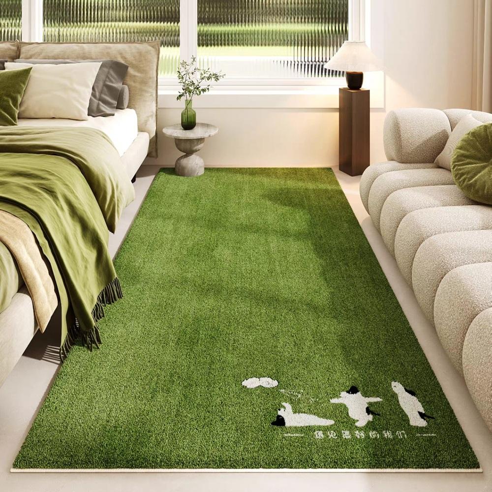 Cute Lamb Bedspread, For Living Room, Hallway, Children's Room, Bedroom-Anti-Slip, Soft And Comfortable Home Decor