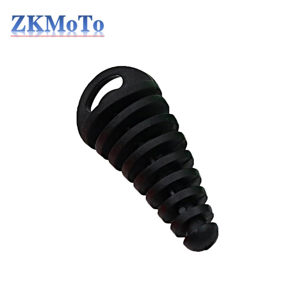 Wash Plug Exhaust Pipe Tailpipe PVC Exhaust Wash Plug Pipe Protector For Honda Kawasaki KTM Suzuki Yamaha Motorcycle Universal