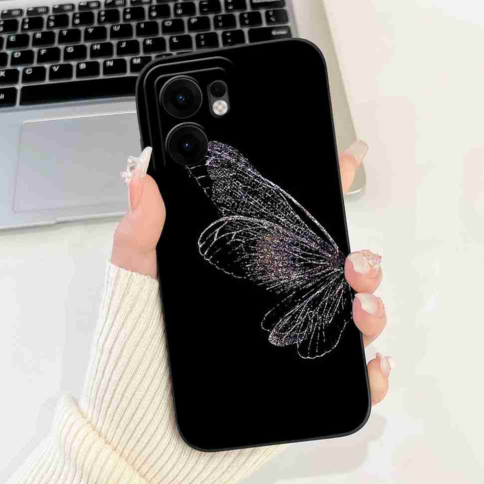 Flower Rabbit Case For OPPO Reno 13F 4G 5G Silicone Soft Cover For OPPO Reno13 F Reno13F 5G CPH2699 2025 Fundas Capas