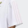 Adidas Neo W Fav May Tee 1 Casual Sports Striped Round Neck Short Sleeve T-Shirt Women Tops White GP7135