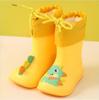 Newest Girl Rainboots Classic Waterproof Children's Shoes Kids Rain Boots Pvc Rubber Boots Kids Baby Water Shoes Boy Rain Boots
