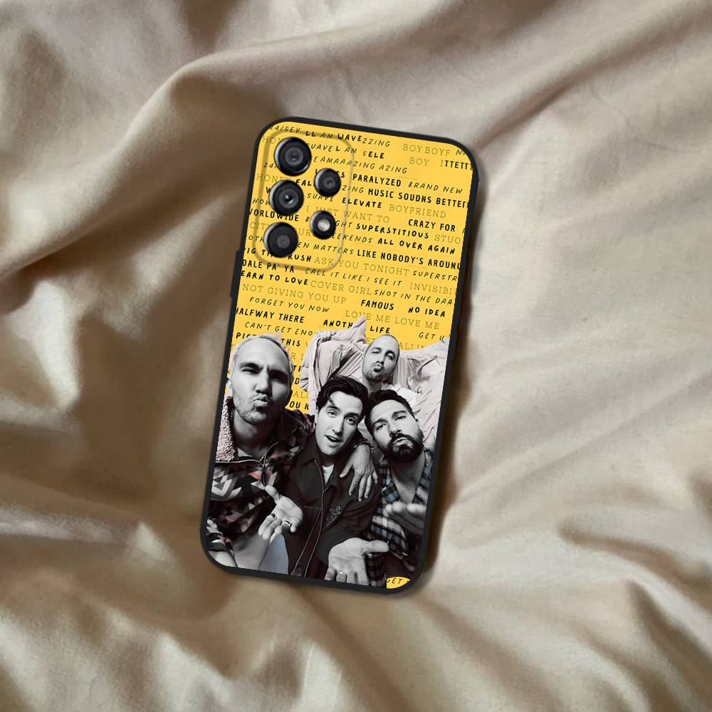 Music B-Big Time Rush Phone Case For Samsung Galaxy A20,A21s,A22,A31,A32,A52,A53,A72,73,A80 Soft Black Cover