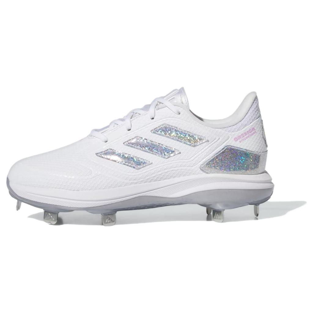 Adidas Sis Bates X  Adizero PureHustle 3 Remember To Have Fun Women Sneakers White Cloud-White Silver-Metallic ID1664