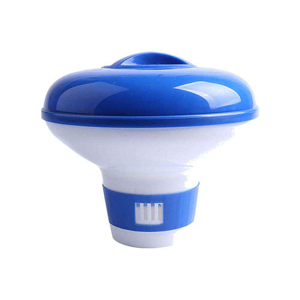 Swimming Pool Floating Chlorine Dispenser Disinfection Automatic Applicator Pump Pill Disinfecting Box Spa Pool Accessories