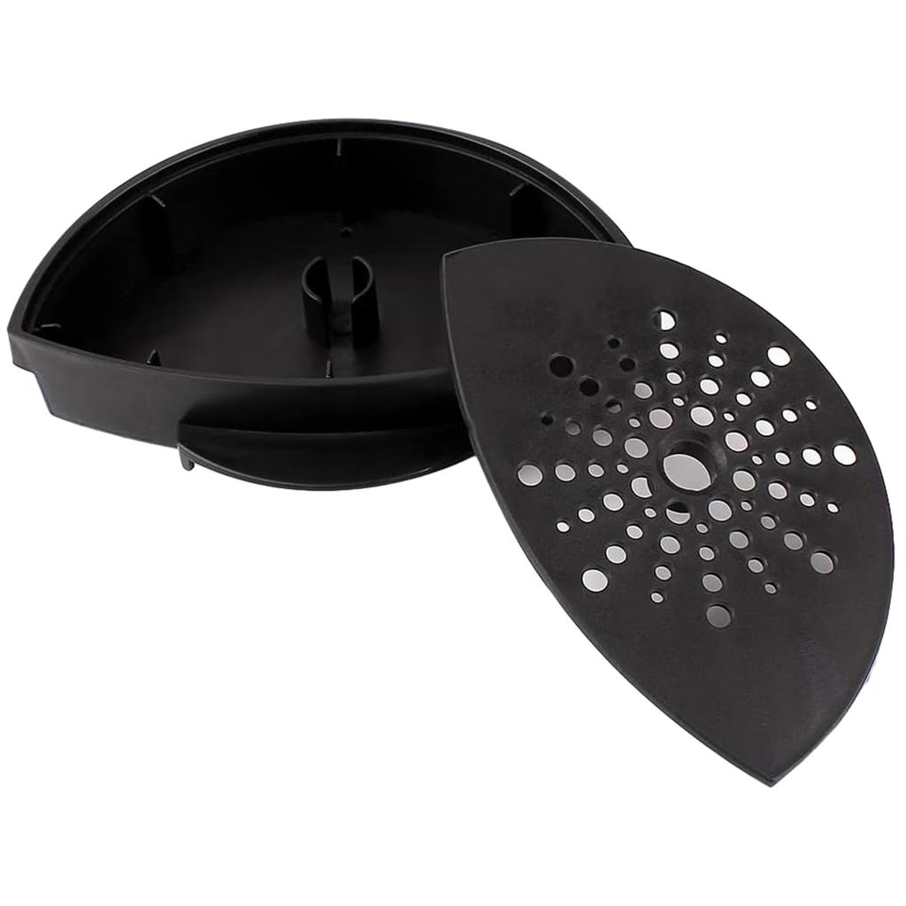 Černý plastový odkapávač na vodu Nepropustný odkapávač na kávu Snadno se čistí Spodní odkapávací miska Dřezová vana pro kávovar K400 K500
