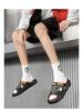 Men's Non-Slip Summer Sandals with Heel - Soft Sole Outdoor Beach Slippers, Plus Size.