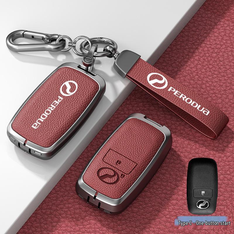 Universal Car Key Case: Fits PERODUA & Toyota Remotes, Key Shell Protection for Men & Women