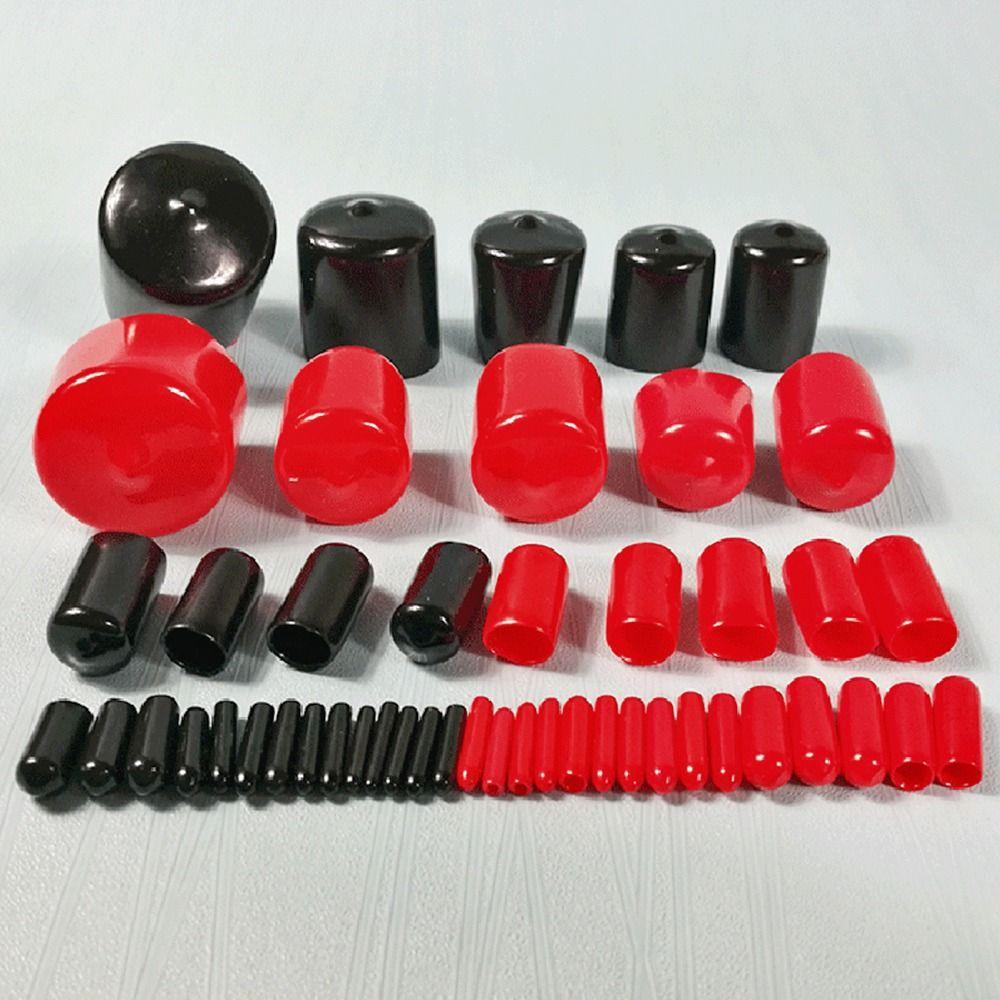 10pcs Durable Soft Cover Silicone Thread Protection Rubber Cap Nut Seal Sleeve Stopper Plug
