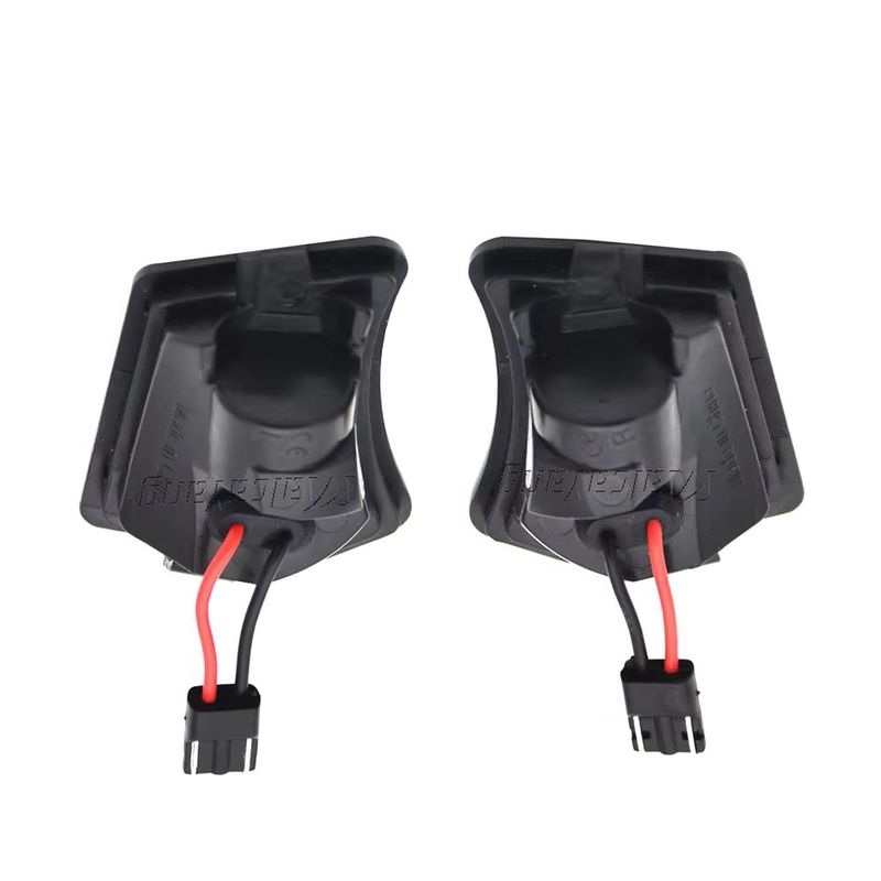 2Pcs Puddle Light For Volvo V40 V50 C30 C70 S40 S60 S80 V50 V70 XC70 XC90 LED Under Mirror Lamp For Jaguar XJ XF XK/XKR XE