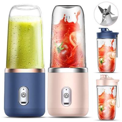 Shake ve Smoothie'ler için Taşınabilir Blender Mini Blender, Şarj Edilebilir USB'li Kişisel Blender, Meyve, Smoothie, Bebek Maması Karıştırma Makinesi Blender