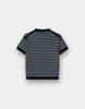 GIORDANO Striped Polo Neck Short Sleeve Knit (12Gg) 355902 [2Color]