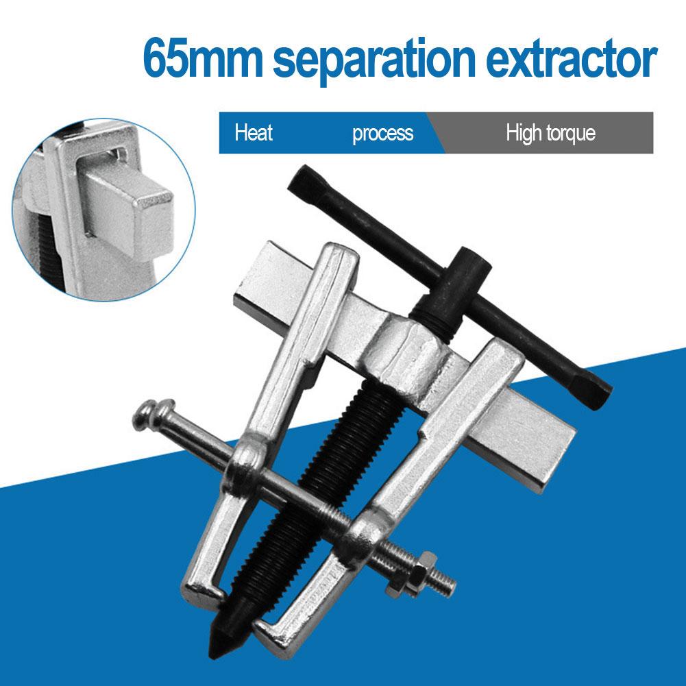 Two Claws Bearing Gear Separator Puller Hand Tool 65mm Puller Hand Tools Pump Wall Pulley Steel Remover Straight Type