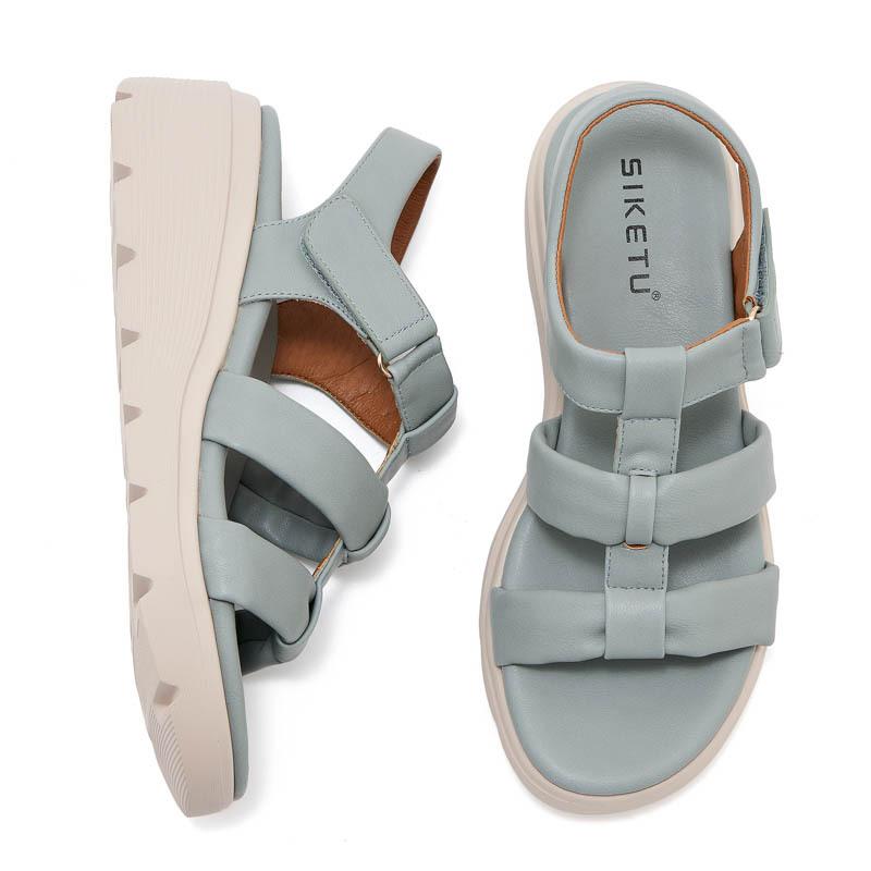 New Spring and Summer Casual and Comfortable Bottom Large Size Comfortable and Simple Platform Sandals