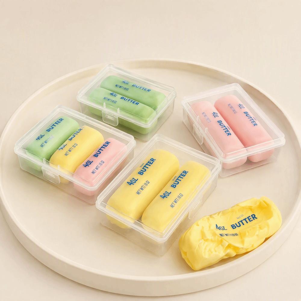 Sound Crispy Crunchy Butter Stick Sensory Fidget Butter Bar Toy Butter Stick Squishy  Student