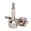 2pcs RC Rear Wheel Axle Cups for WLTOYS 124008 124010 Remote Control Car Metal Wheel Stub Axle Shaft