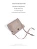 Bamboo Joint Design Large Capacity Handbag: Advanced Korean-Style Crossbody Bucket Bag 2025