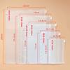 PVC Loose-leaf Notebook Inner Bag Frosted Waterproof Loose-leaf Zipper Bag A4/A5/A6/A7/B5 Binder Storage Pockets School Office